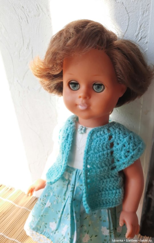 Бирюзового немного💙 — Винтажные куклы ГДР (Немки): Бигги