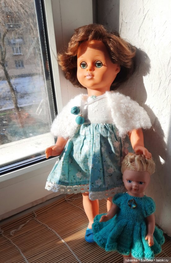 Бирюзового немного💙 — Винтажные куклы ГДР (Немки): Бигги
