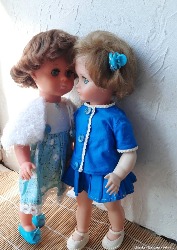 Бирюзового немного💙 — Винтажные куклы ГДР (Немки): Бигги