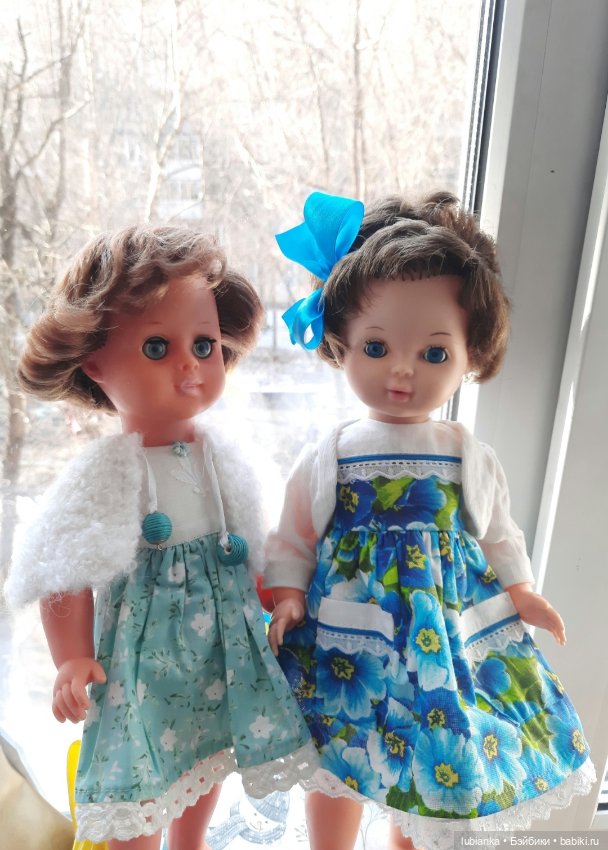 Бирюзового немного💙 — Винтажные куклы ГДР (Немки): Бигги