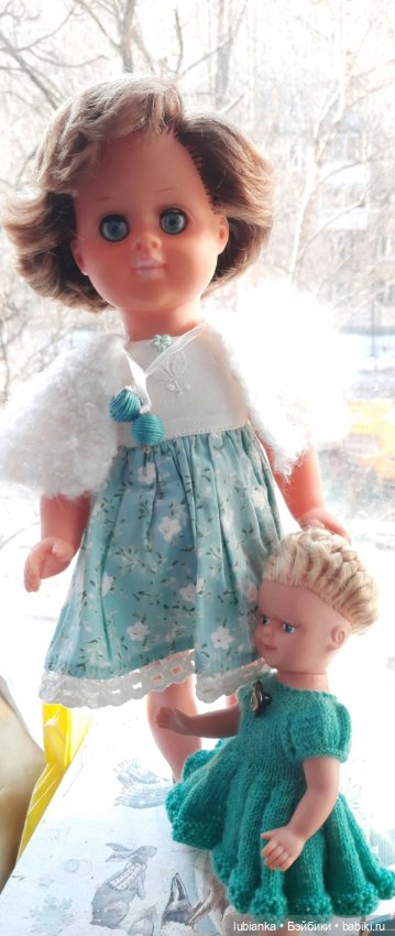 Бирюзового немного💙 — Винтажные куклы ГДР (Немки): Бигги