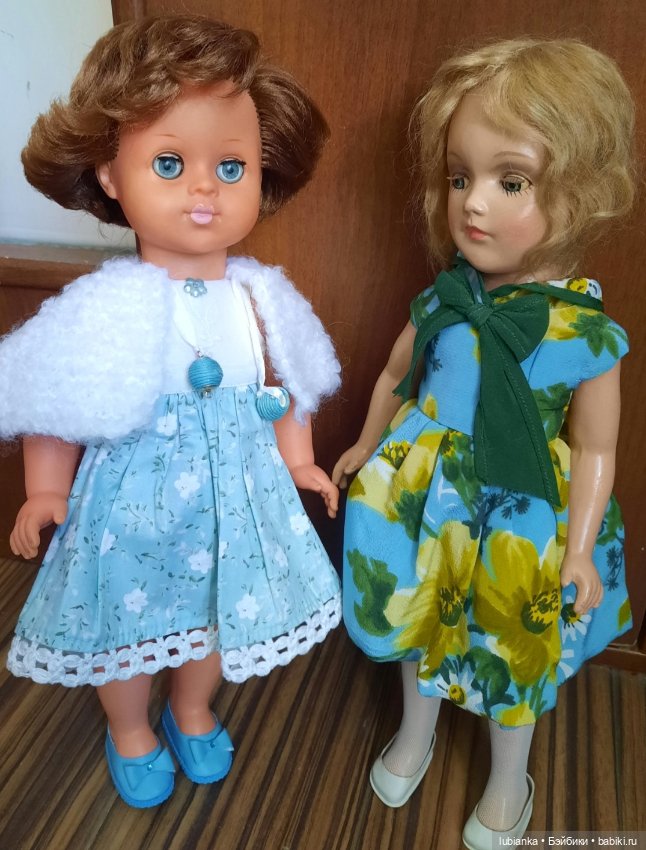 Бирюзового немного💙 — Винтажные куклы ГДР (Немки): Бигги