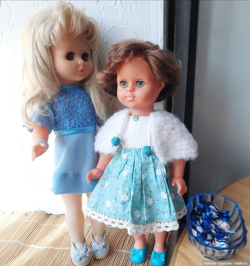 Бирюзового немного💙 — Винтажные куклы ГДР (Немки): Бигги