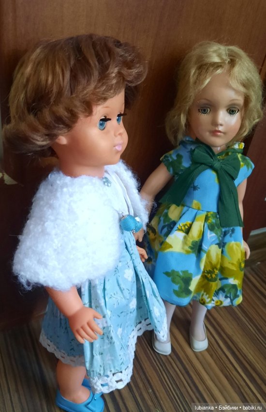 Бирюзового немного💙 — Винтажные куклы ГДР (Немки): Бигги
