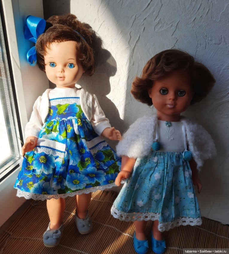 Бирюзового немного💙 — Винтажные куклы ГДР (Немки): Бигги