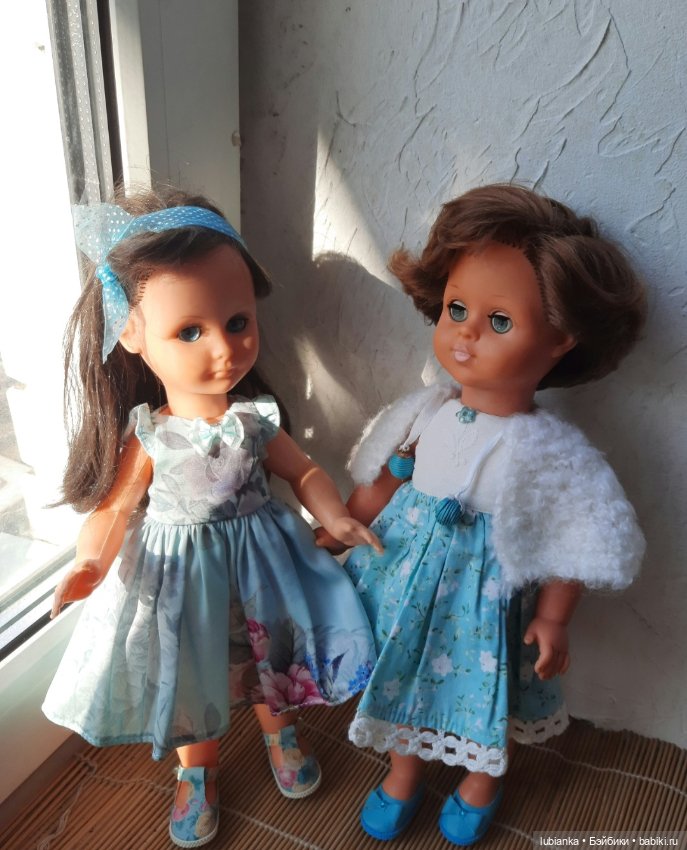 Бирюзового немного💙 — Винтажные куклы ГДР (Немки): Бигги (фото 9)