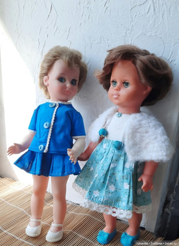 Бирюзового немного💙 — Винтажные куклы ГДР (Немки): Бигги