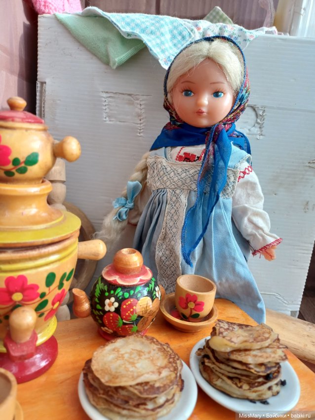 Встречаем Масленицу 🥞 — Советские винтажные куклы (СССР): Ленигрушка (фото 6)