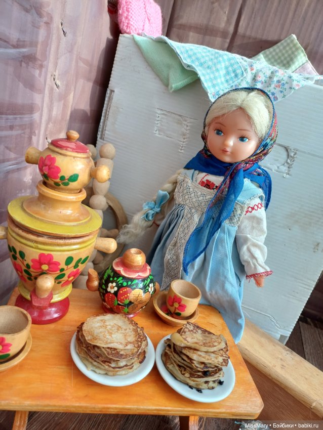 Встречаем Масленицу 🥞 — Советские винтажные куклы (СССР): Ленигрушка (фото 3)