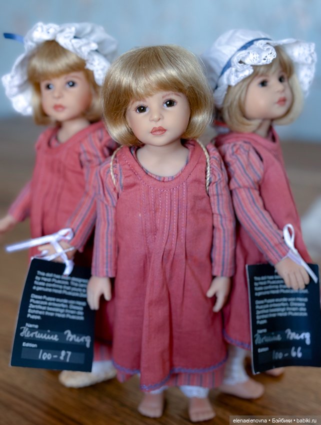 Тройняшки Hermine Burg от Heidi Plusczok - ничего милее Вы сегодня не увидите