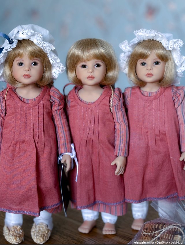 Тройняшки Hermine Burg от Heidi Plusczok - ничего милее Вы сегодня не увидите (фото 4)