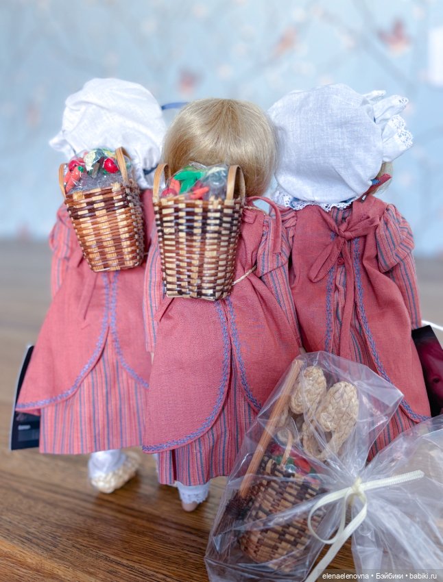 Тройняшки Hermine Burg от Heidi Plusczok - ничего милее Вы сегодня не увидите