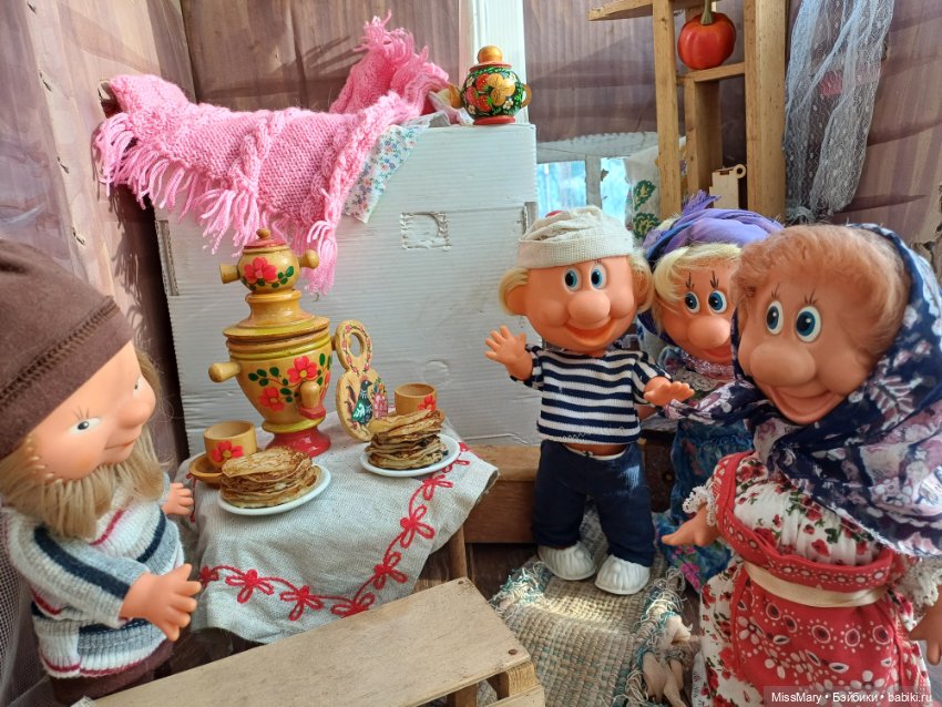 Весёлые картинки. Посиделки на Масленицу (фото 8)