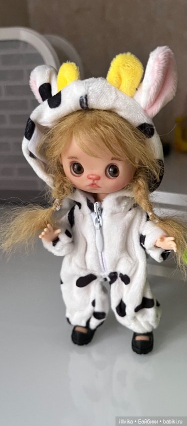 Обитсу 11 голова — Лепка авторских игрушек и папье (фото 8)