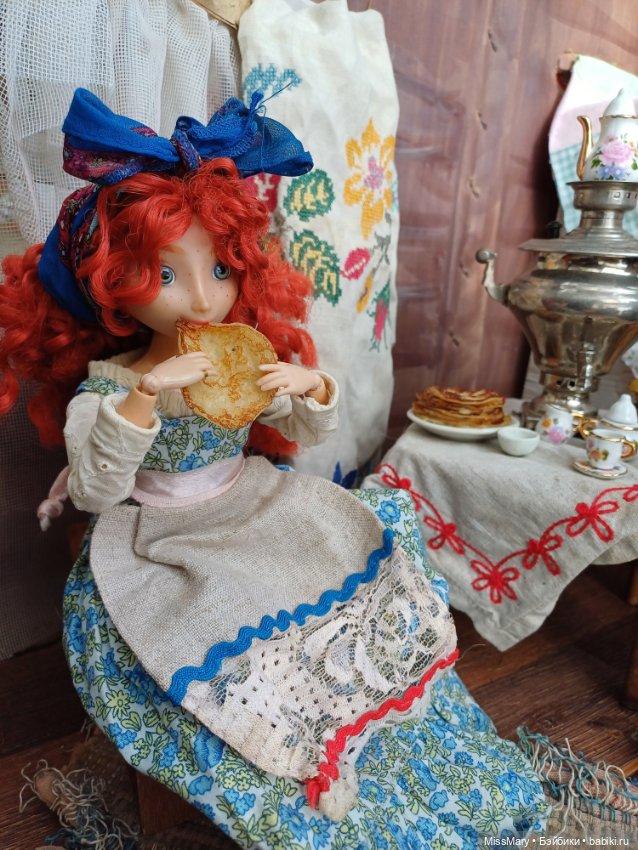 Как Мэрион Масленицу отмечала