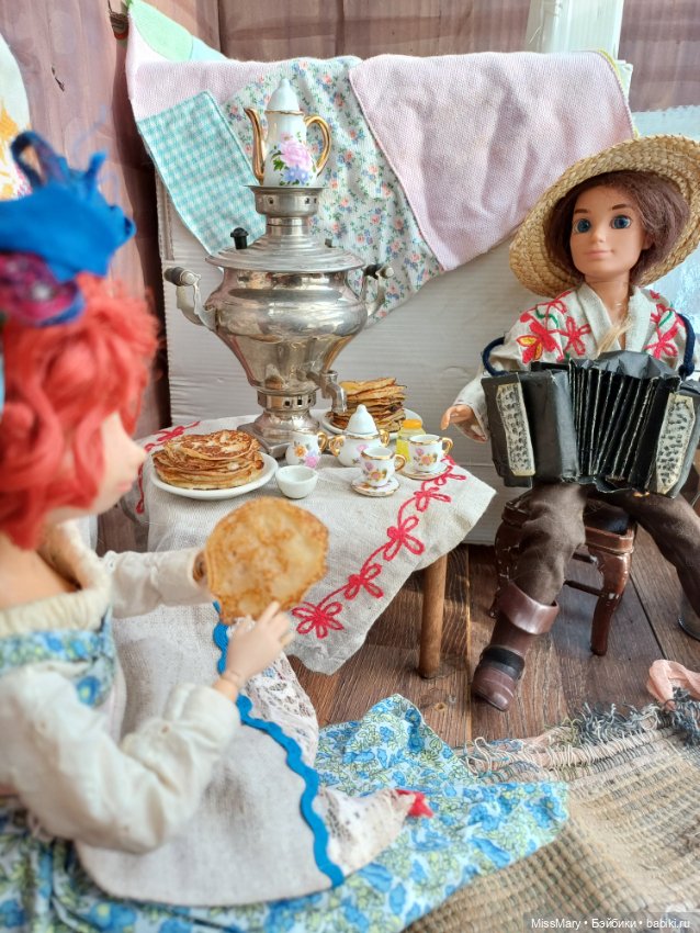 Как Мэрион Масленицу отмечала