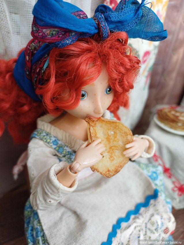 Как Мэрион Масленицу отмечала