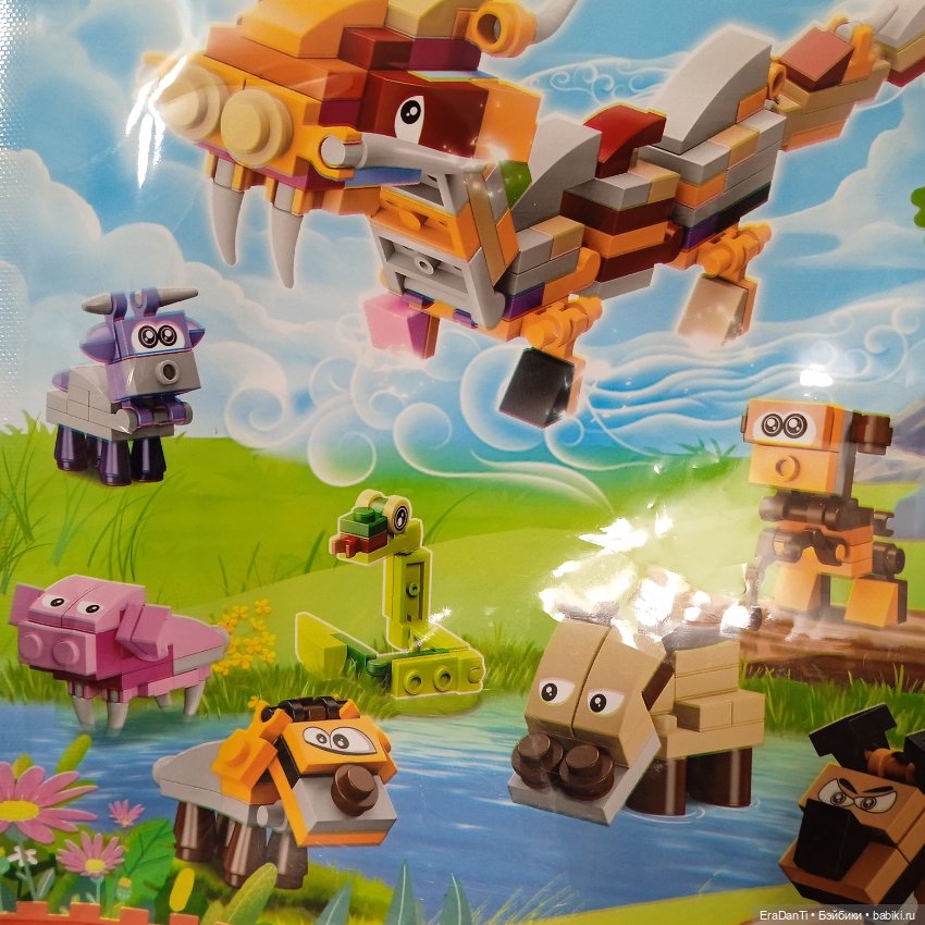 Восточный календарь в стиле Лего🐅🐑🐂🐎🐕🐍🐖🦧🐓🐇🐀🐉 (фото 5)