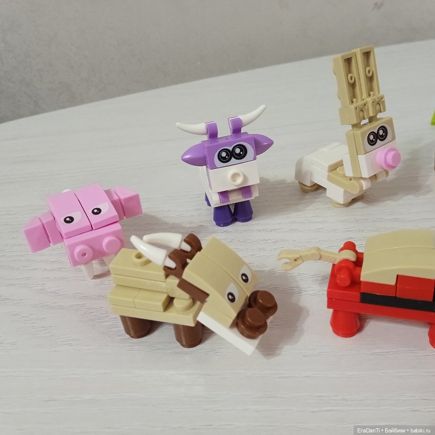 Восточный календарь в стиле Лего🐅🐑🐂🐎🐕🐍🐖🦧🐓🐇🐀🐉