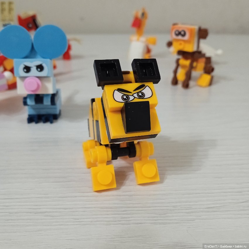 Восточный календарь в стиле Лего🐅🐑🐂🐎🐕🐍🐖🦧🐓🐇🐀🐉