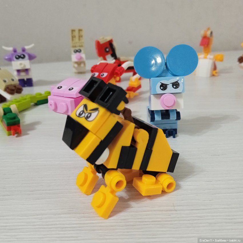 Восточный календарь в стиле Лего🐅🐑🐂🐎🐕🐍🐖🦧🐓🐇🐀🐉