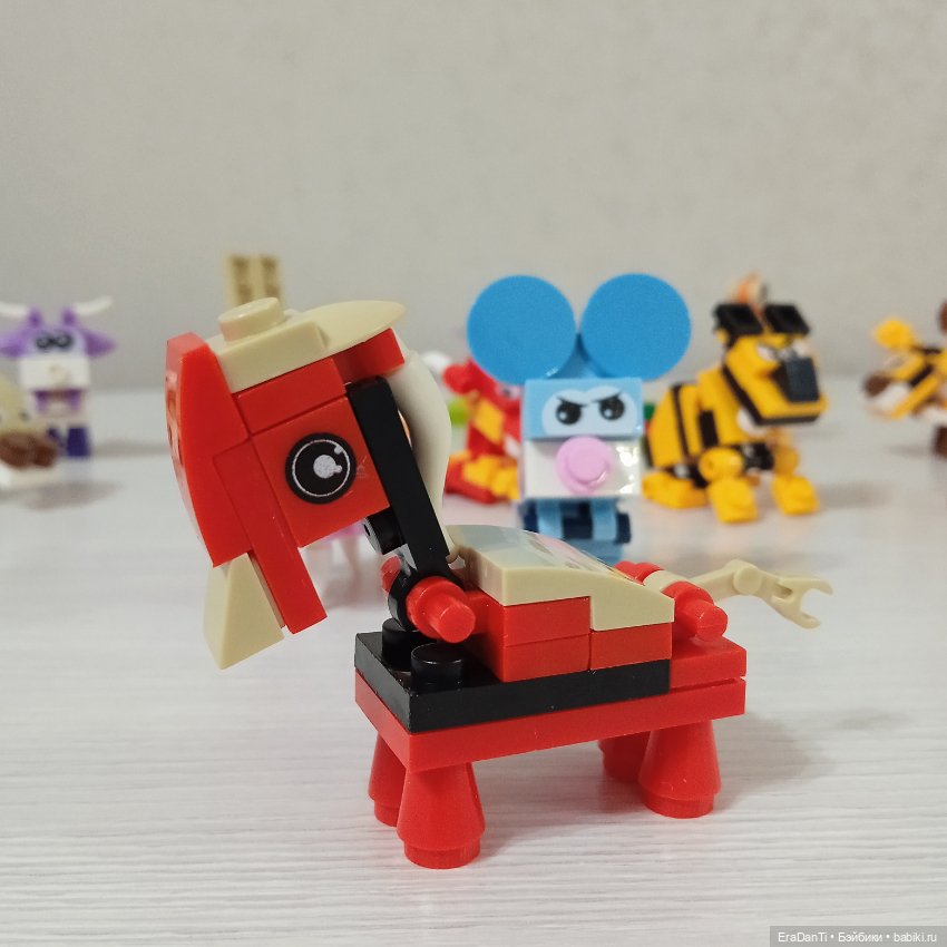 Восточный календарь в стиле Лего🐅🐑🐂🐎🐕🐍🐖🦧🐓🐇🐀🐉