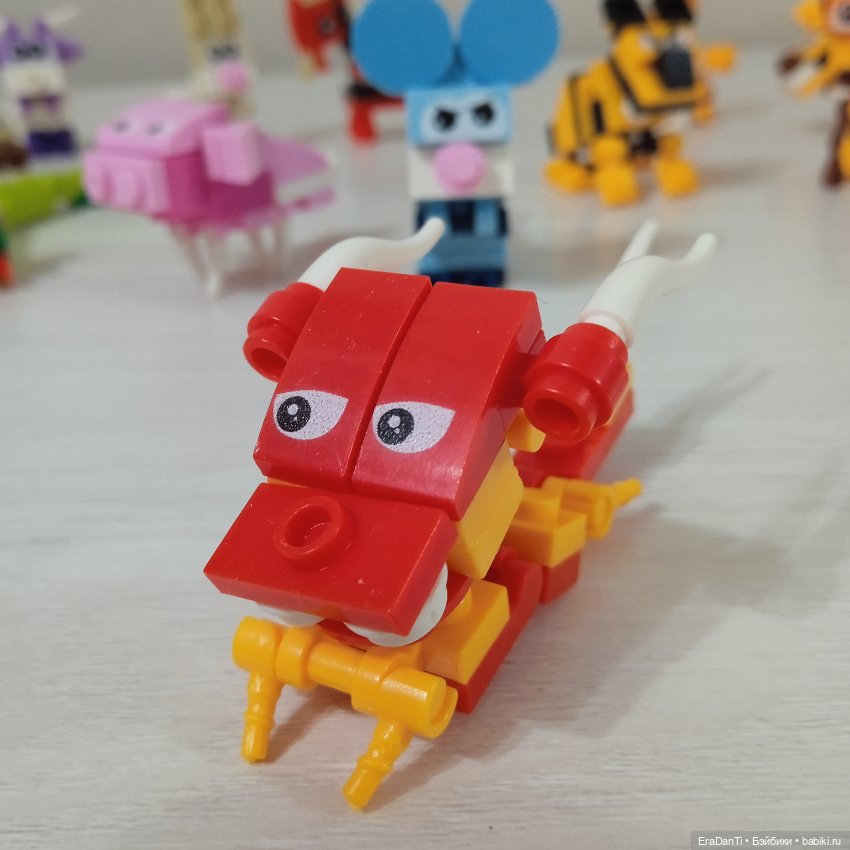 Восточный календарь в стиле Лего🐅🐑🐂🐎🐕🐍🐖🦧🐓🐇🐀🐉