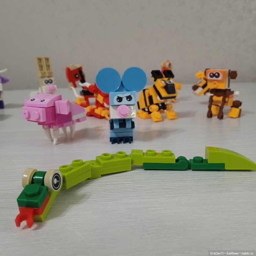 Восточный календарь в стиле Лего🐅🐑🐂🐎🐕🐍🐖🦧🐓🐇🐀🐉