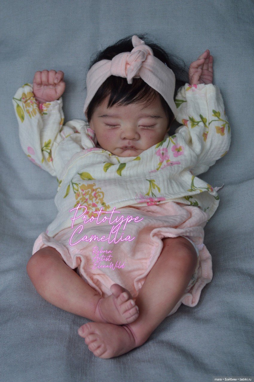 Camellia скульптора JoyLynn Wong, автор прототипа Elena Wild