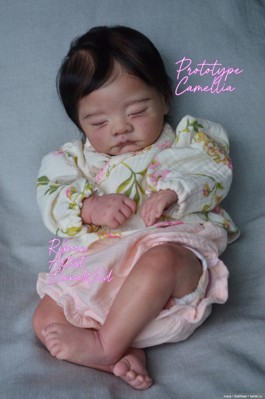 Camellia скульптора JoyLynn Wong, автор прототипа Elena Wild (фото 2)