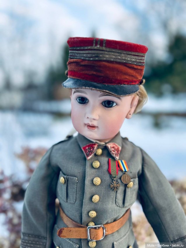 Идет солдат по улице — Антикварные куклы Jumeau (Жюмо): Tete Jumeau (фото 5)