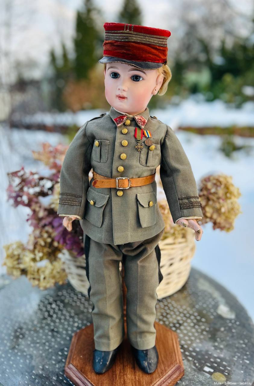Идет солдат по улице — Антикварные куклы Jumeau (Жюмо): Tete Jumeau (фото 3)