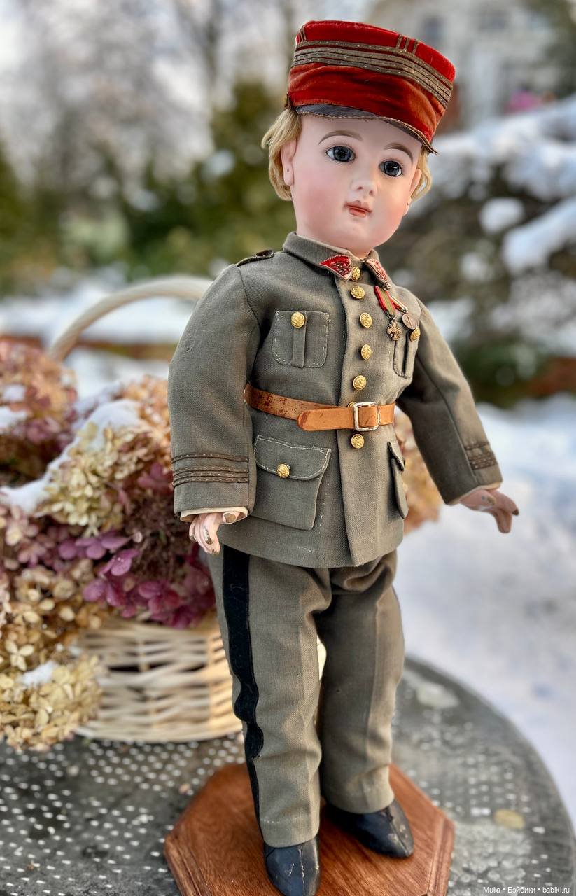 Идет солдат по улице — Антикварные куклы Jumeau (Жюмо): Tete Jumeau (фото 2)