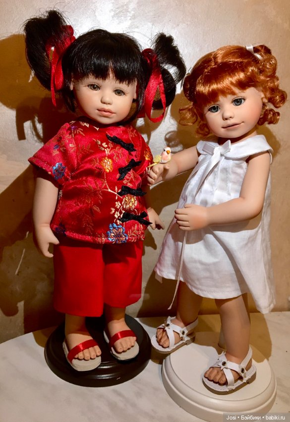 Две виниловые крохи SuiLi и Sarah от Gabriele Muller