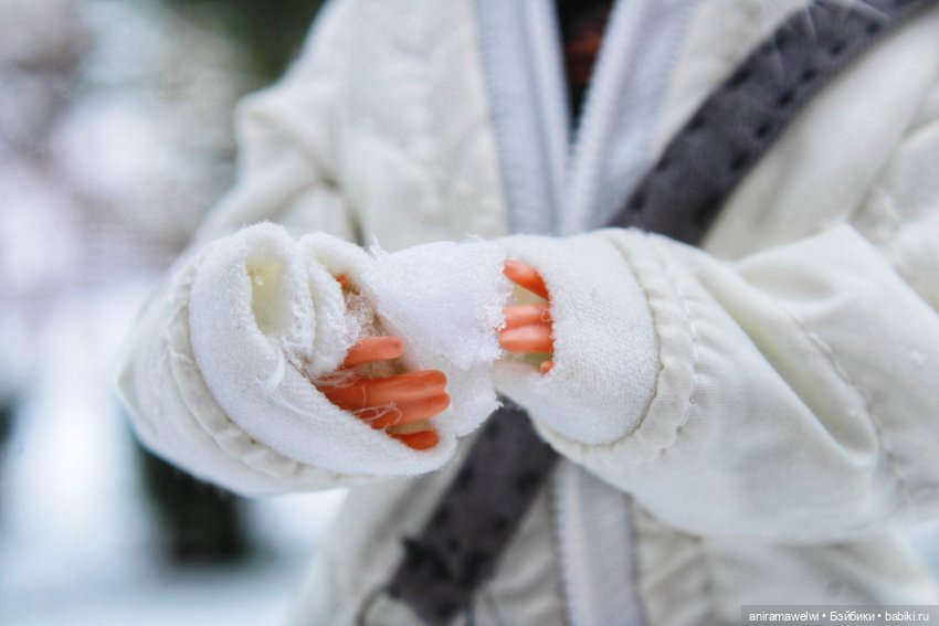 Снежная прогулка Саши и Высотина