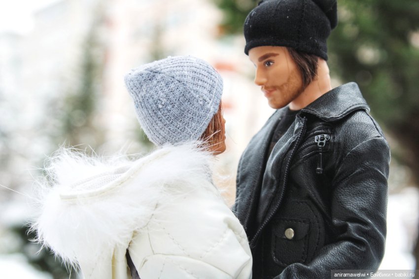 Снежная прогулка Саши и Высотина