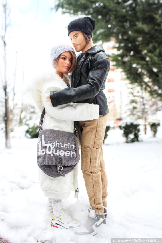 Снежная прогулка Саши и Высотина