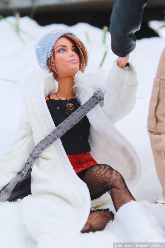 Снежная прогулка Саши и Высотина