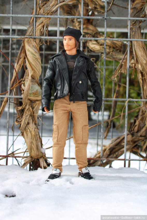 Снежная прогулка Саши и Высотина