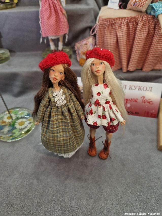 Карманные девочки. Авторские шарнирная куклы