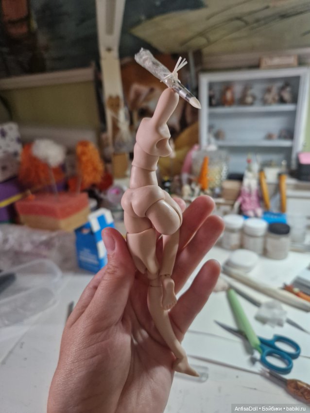 Карманные девочки. Авторские шарнирная куклы