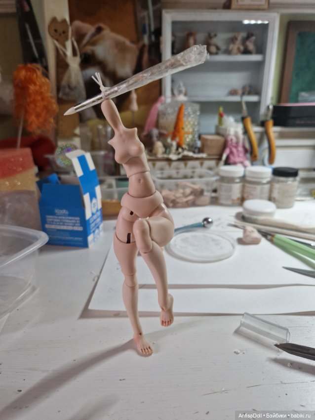 Карманные девочки. Авторские шарнирная куклы