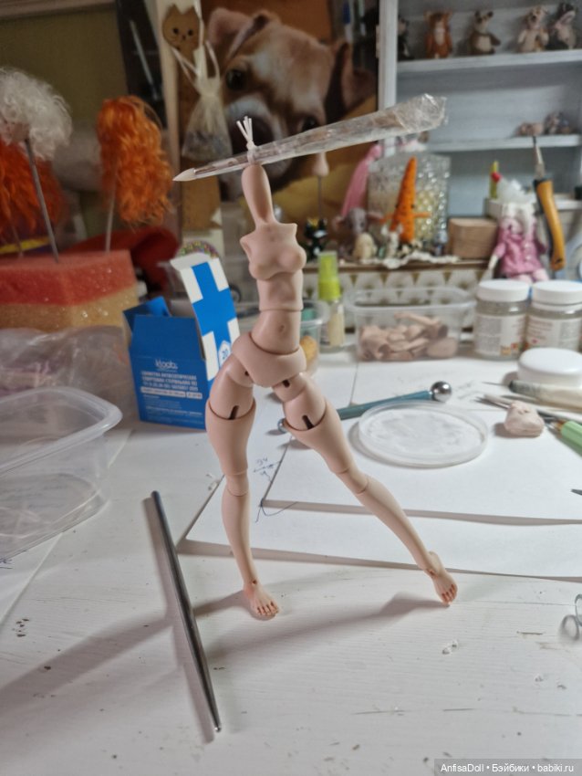 Карманные девочки. Авторские шарнирная куклы