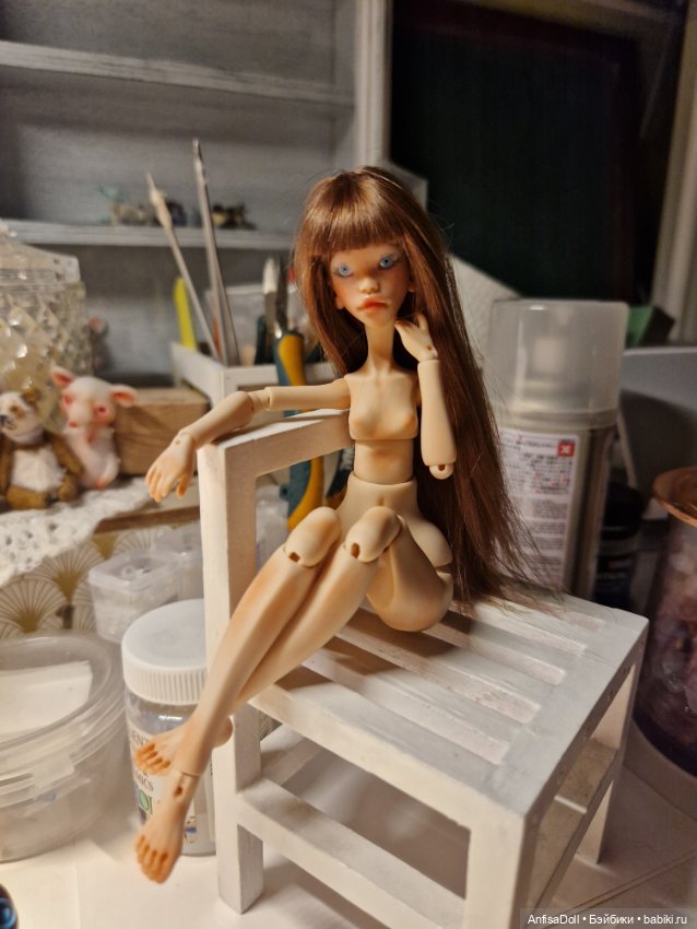 Карманные девочки. Авторские шарнирная куклы