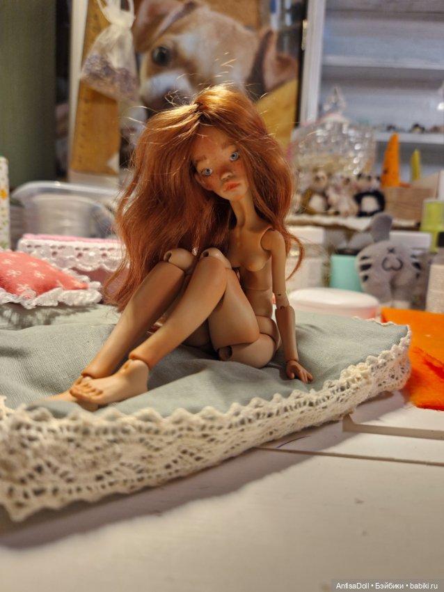 Карманные девочки. Авторские шарнирная куклы