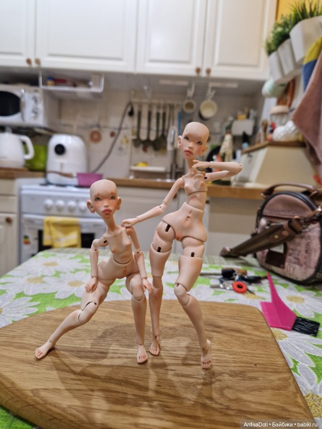 Карманные девочки. Авторские шарнирная куклы (фото 6)