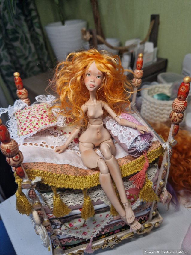Карманные девочки. Авторские шарнирная куклы