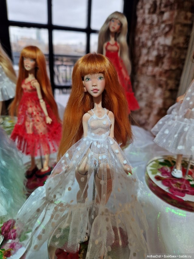 Карманные девочки. Авторские шарнирная куклы