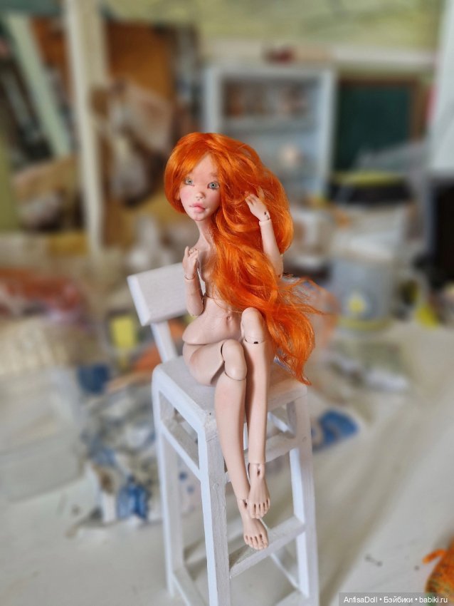 Карманные девочки. Авторские шарнирная куклы