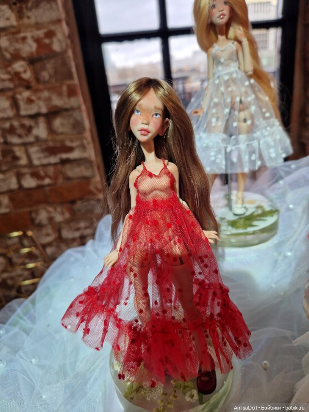 Карманные девочки. Авторские шарнирная куклы